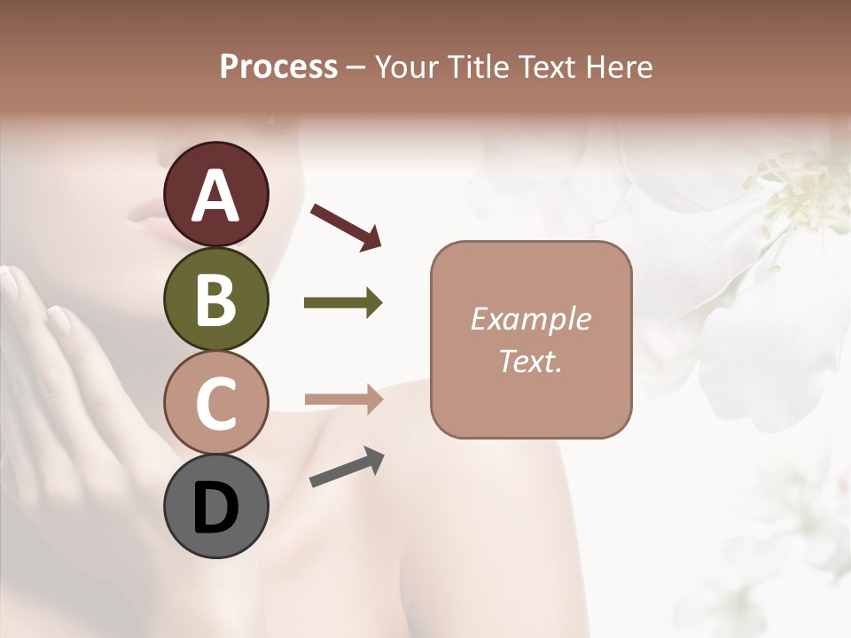 Helping Hand Hand Women PowerPoint Template