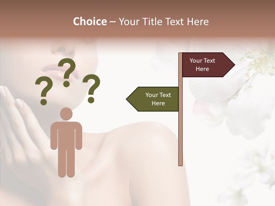 Helping Hand Hand Women PowerPoint Template