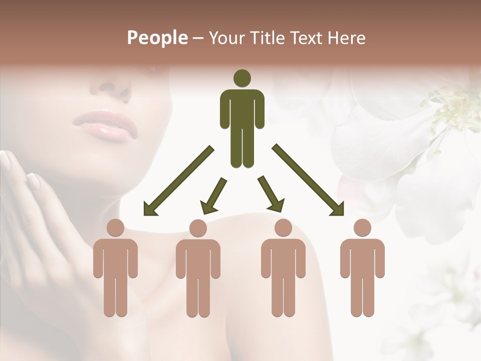 Helping Hand Hand Women PowerPoint Template