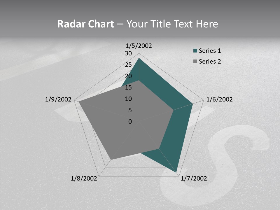 Young Grandmother Background PowerPoint Template
