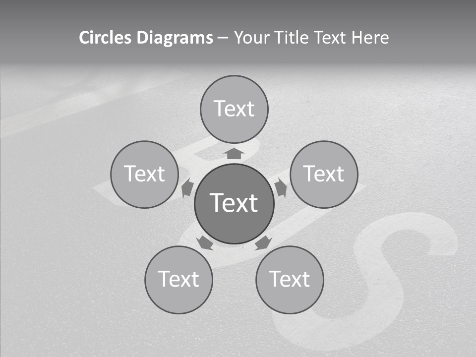 Young Grandmother Background PowerPoint Template