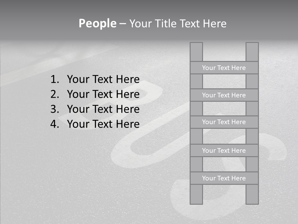 Young Grandmother Background PowerPoint Template