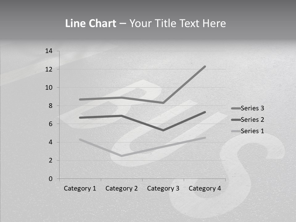 Young Grandmother Background PowerPoint Template