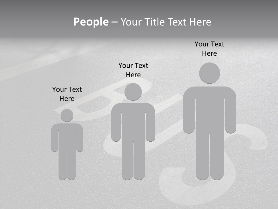 Young Grandmother Background PowerPoint Template