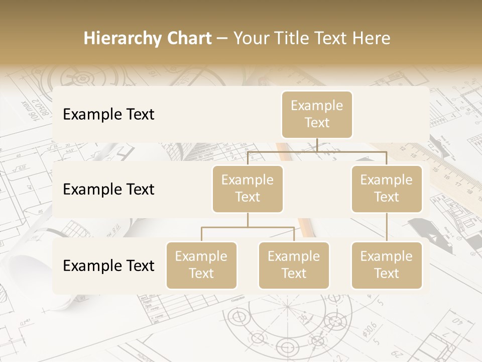 Elderly Finger White Background PowerPoint Template