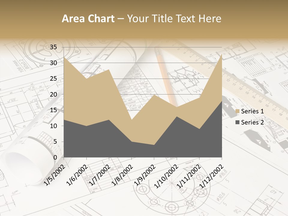 Elderly Finger White Background PowerPoint Template