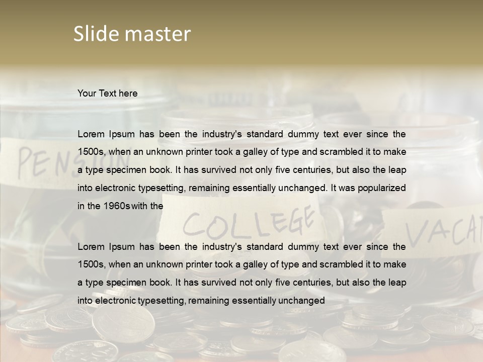 Aging Grandmother Old PowerPoint Template