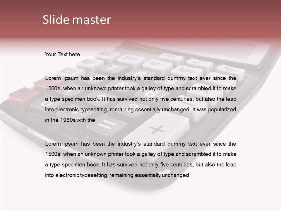 Adult Elder Close Up PowerPoint Template