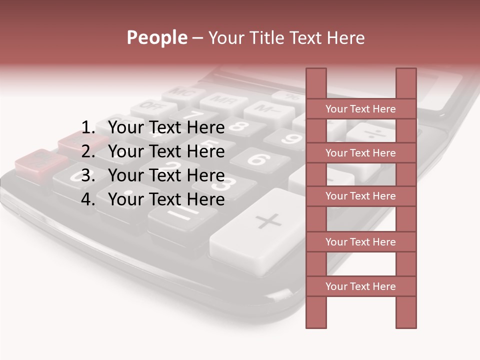 Adult Elder Close Up PowerPoint Template