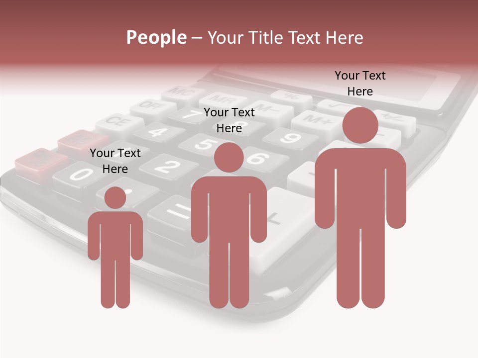 Adult Elder Close Up PowerPoint Template