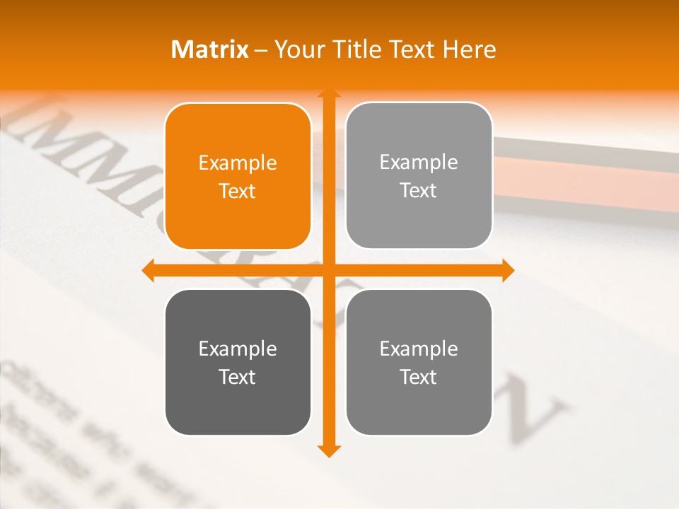 Assistance White Assist PowerPoint Template