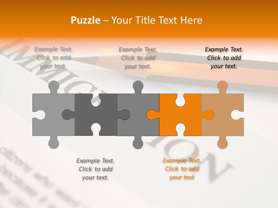 Assistance White Assist PowerPoint Template