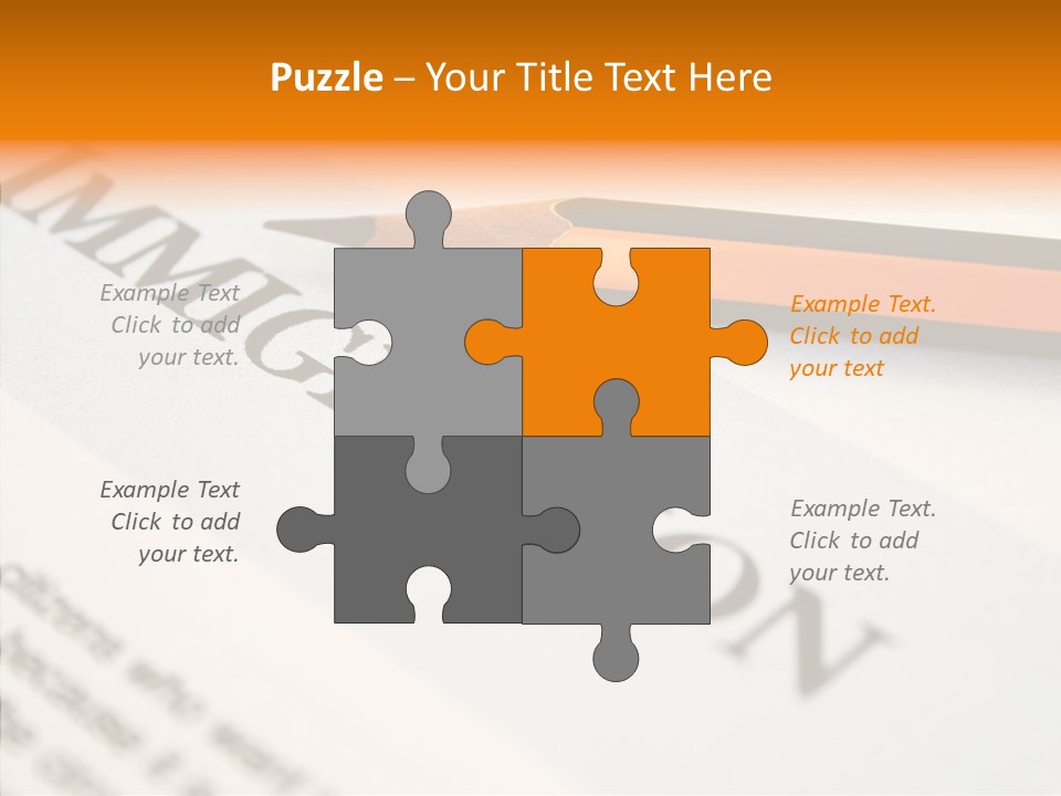Assistance White Assist PowerPoint Template