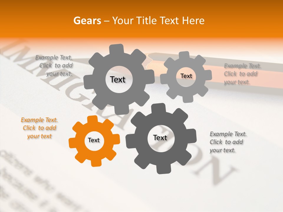 Assistance White Assist PowerPoint Template