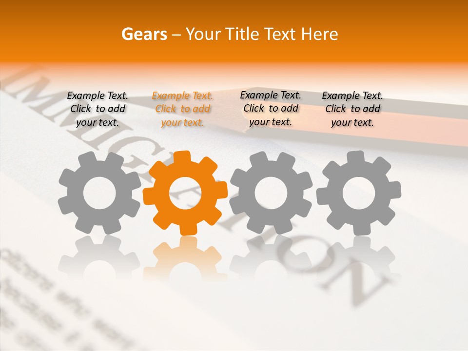 Assistance White Assist PowerPoint Template