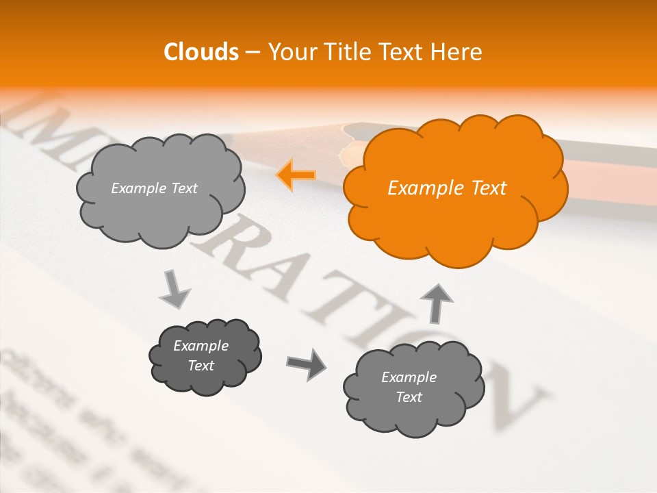 Assistance White Assist PowerPoint Template