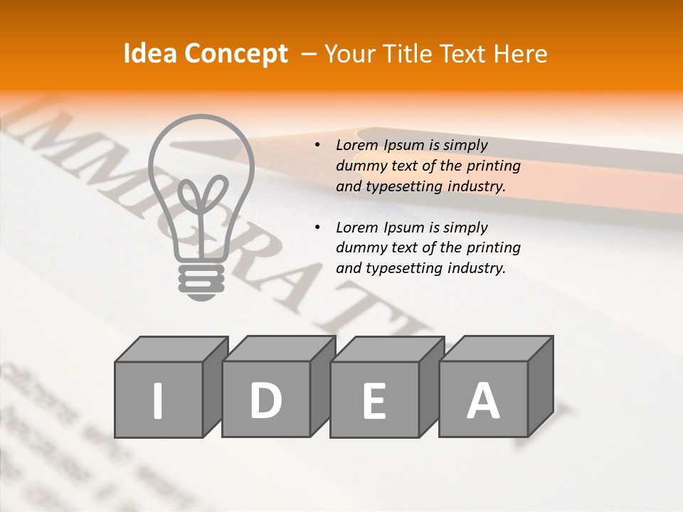 Assistance White Assist PowerPoint Template