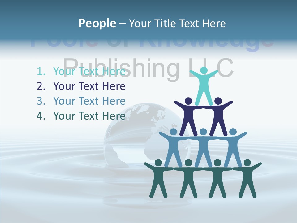 Helping Hand Young Women PowerPoint Template