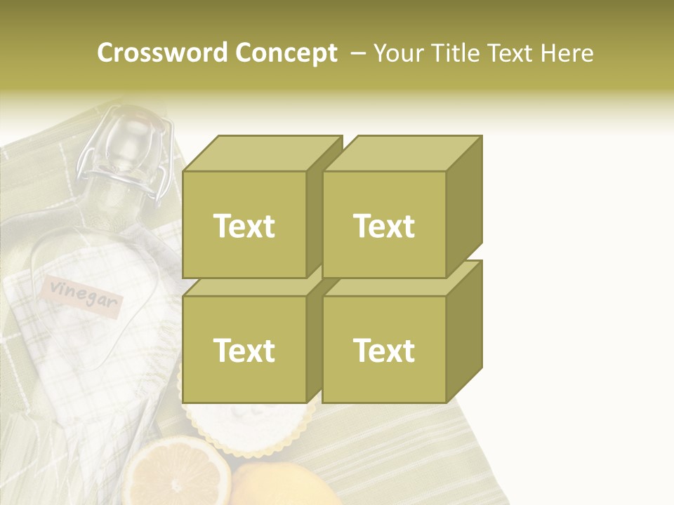 White White Background Hold PowerPoint Template