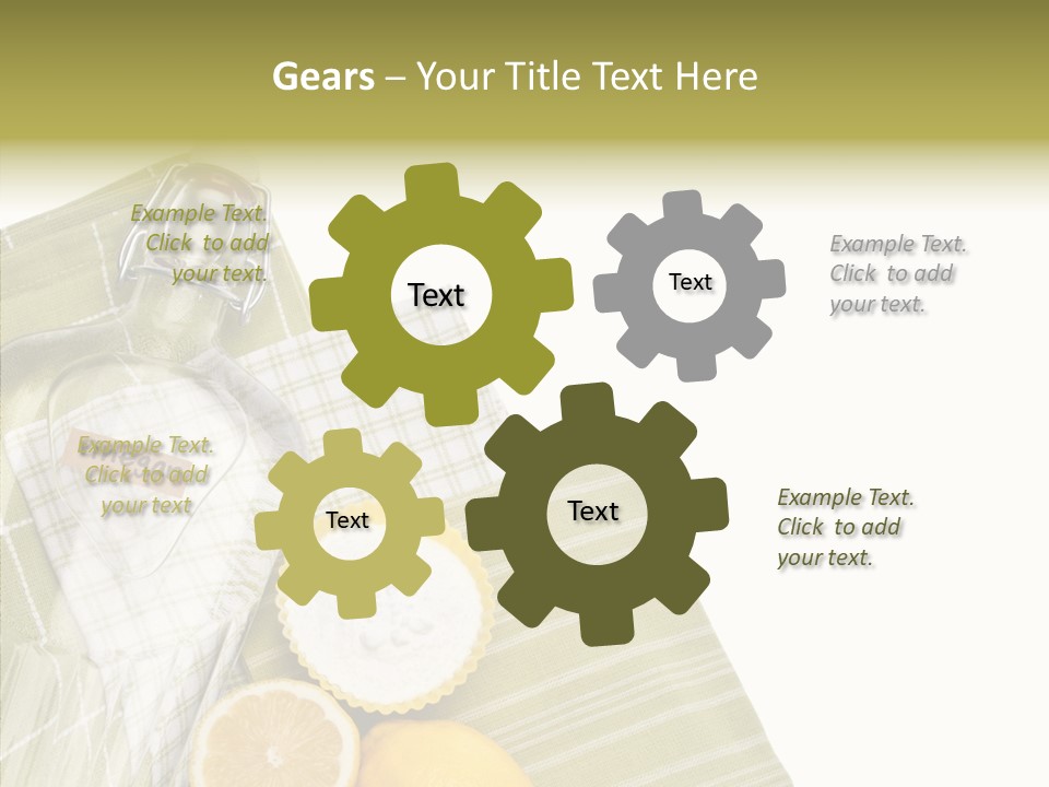 White White Background Hold PowerPoint Template