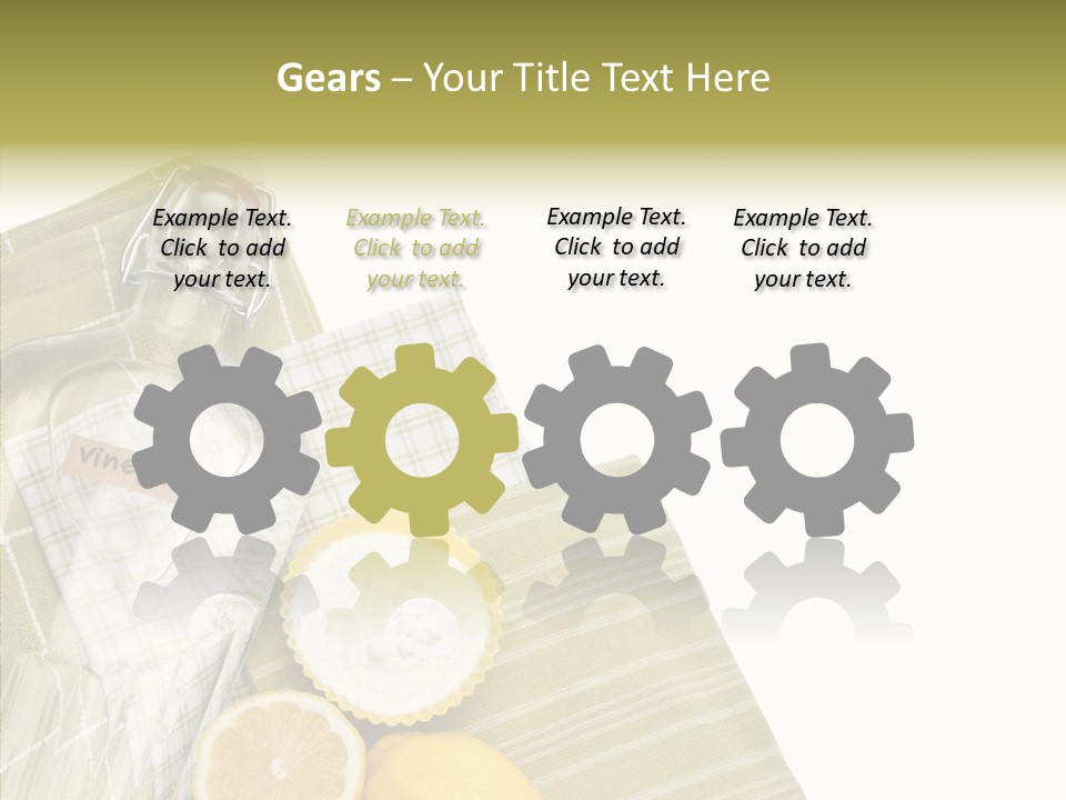 White White Background Hold PowerPoint Template