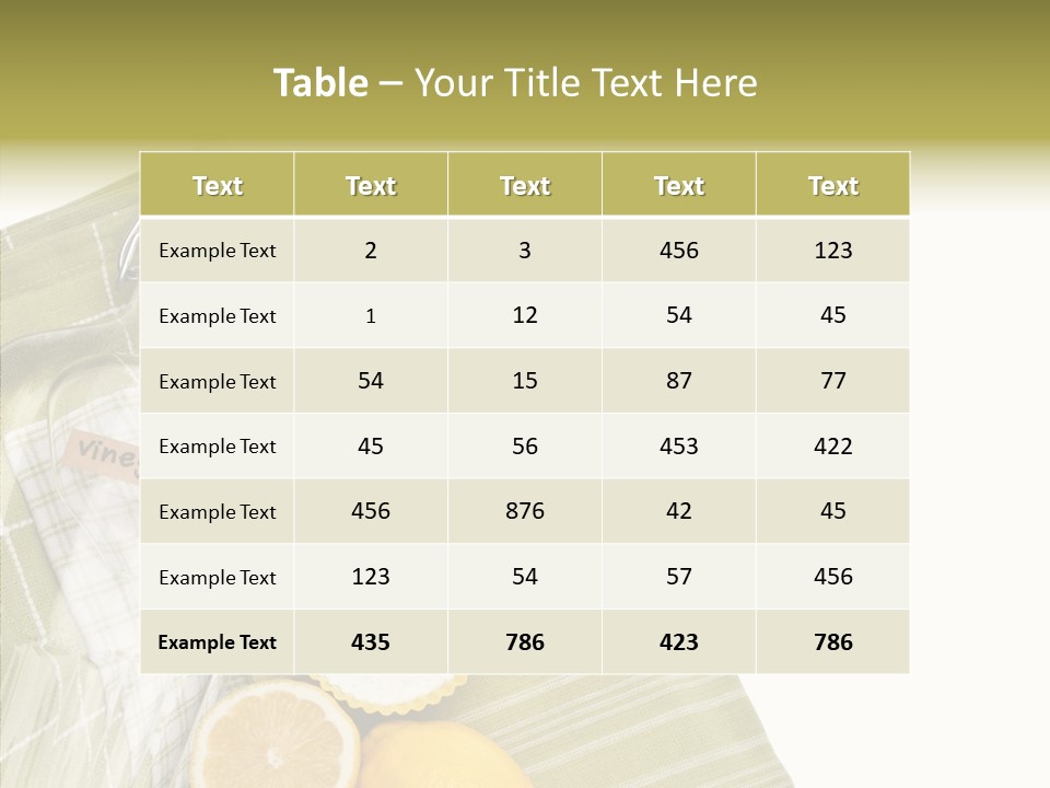 White White Background Hold PowerPoint Template