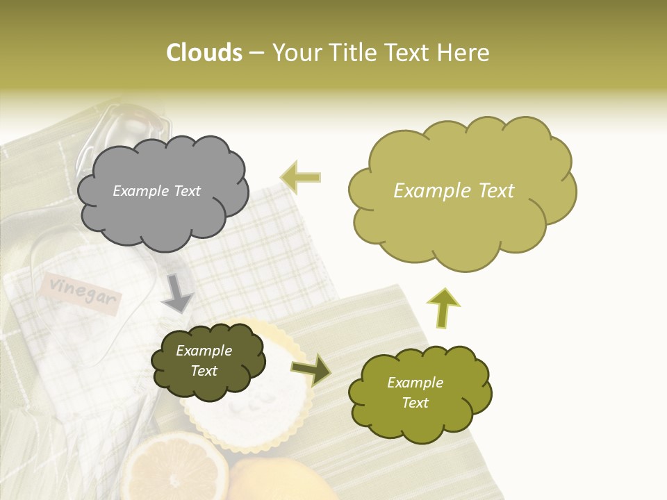 White White Background Hold PowerPoint Template