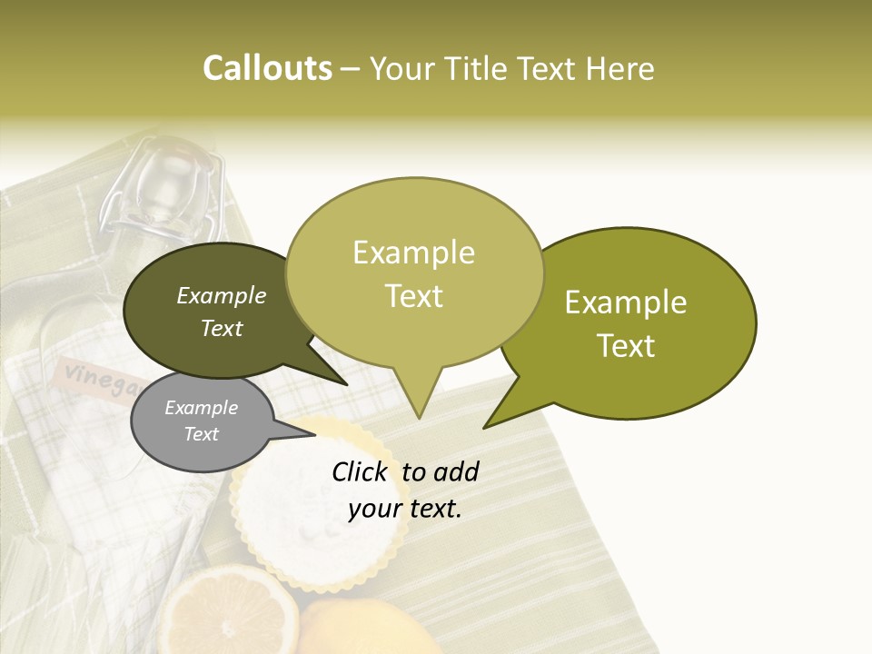 White White Background Hold PowerPoint Template