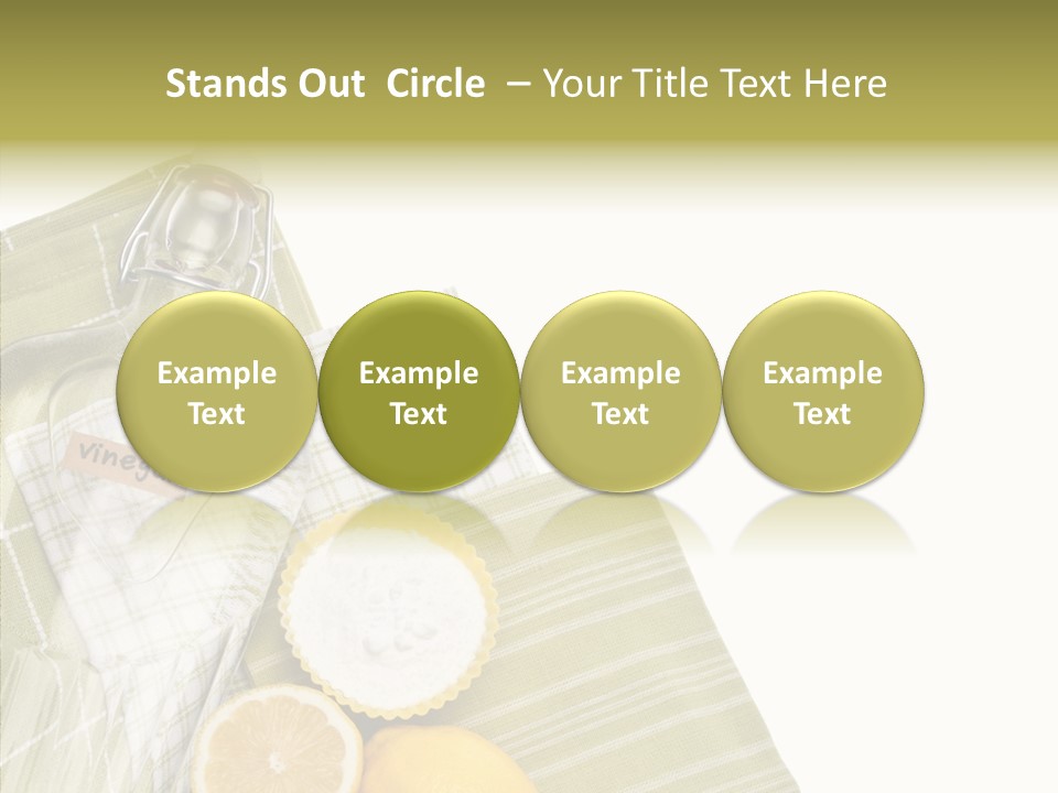 White White Background Hold PowerPoint Template