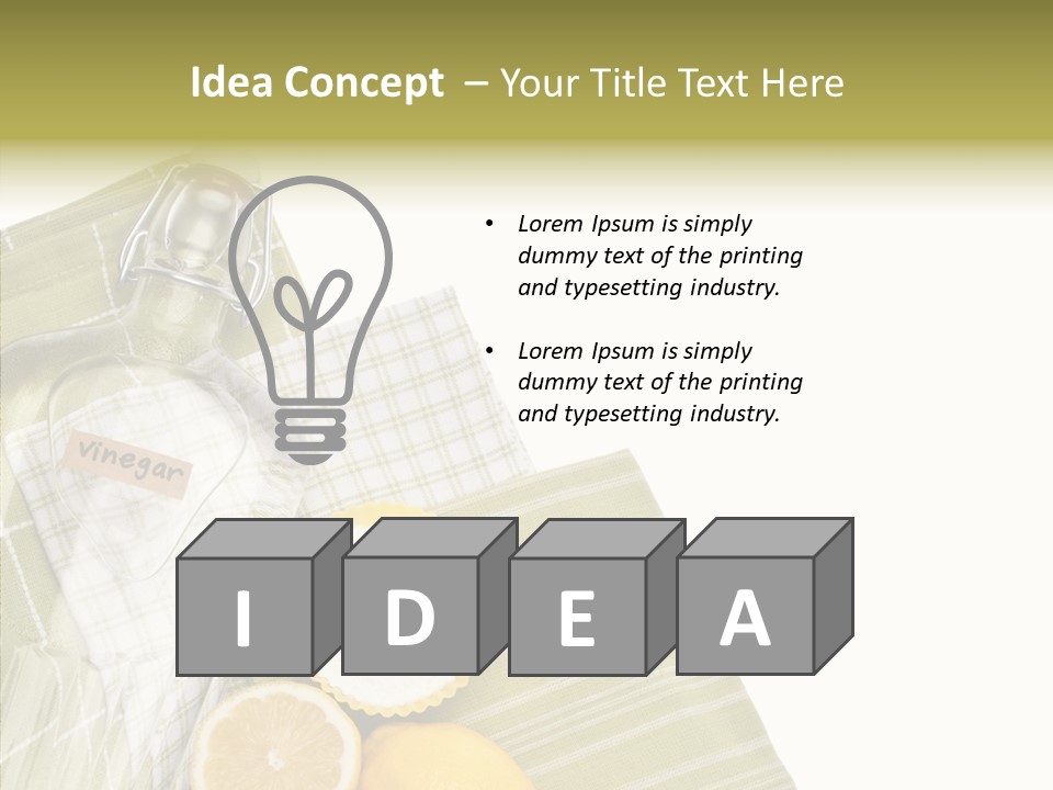 White White Background Hold PowerPoint Template