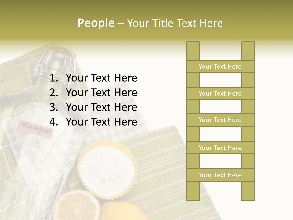 White White Background Hold PowerPoint Template