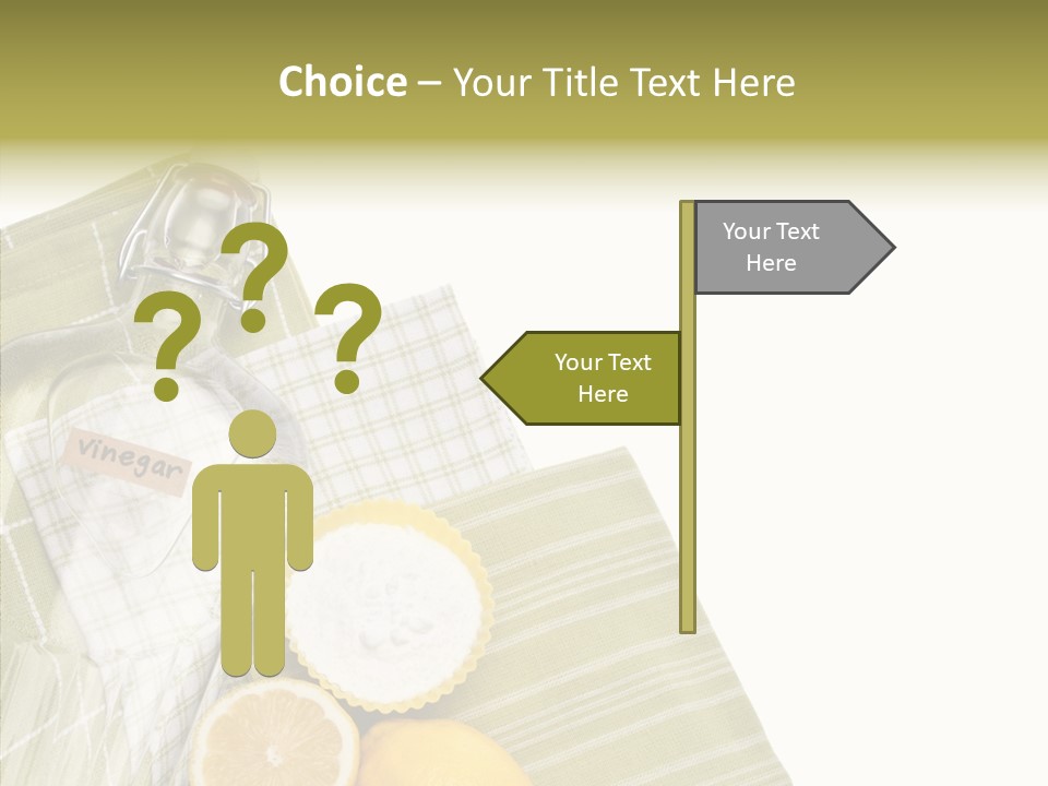 White White Background Hold PowerPoint Template