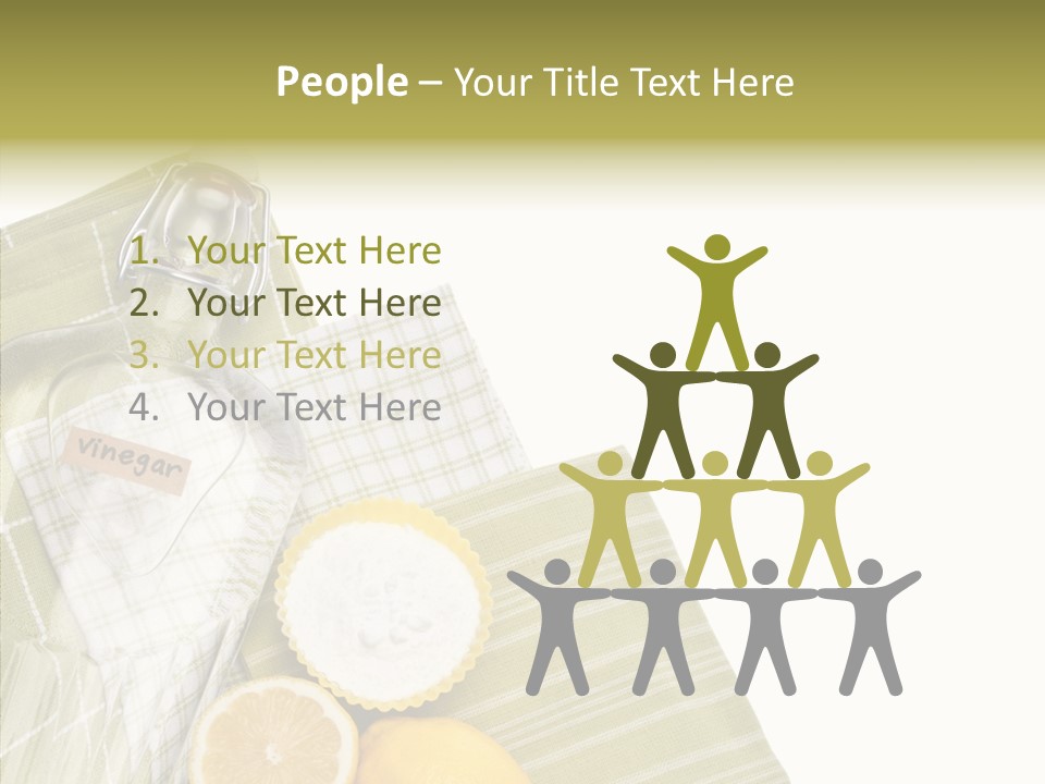 White White Background Hold PowerPoint Template