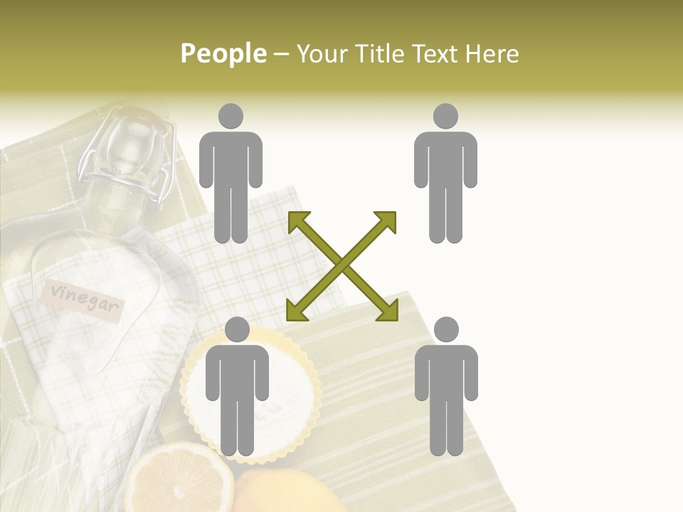 White White Background Hold PowerPoint Template