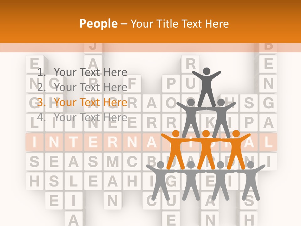 Human Holding Hands Assist PowerPoint Template