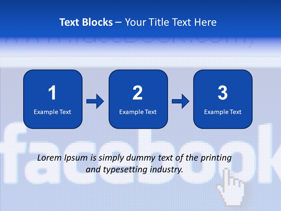 Touching Closeup Close Up PowerPoint Template