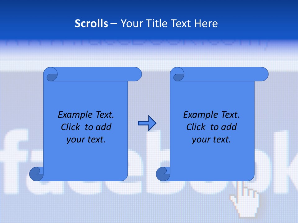 Touching Closeup Close Up PowerPoint Template