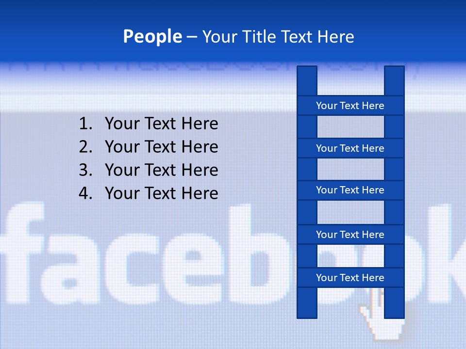 Touching Closeup Close Up PowerPoint Template