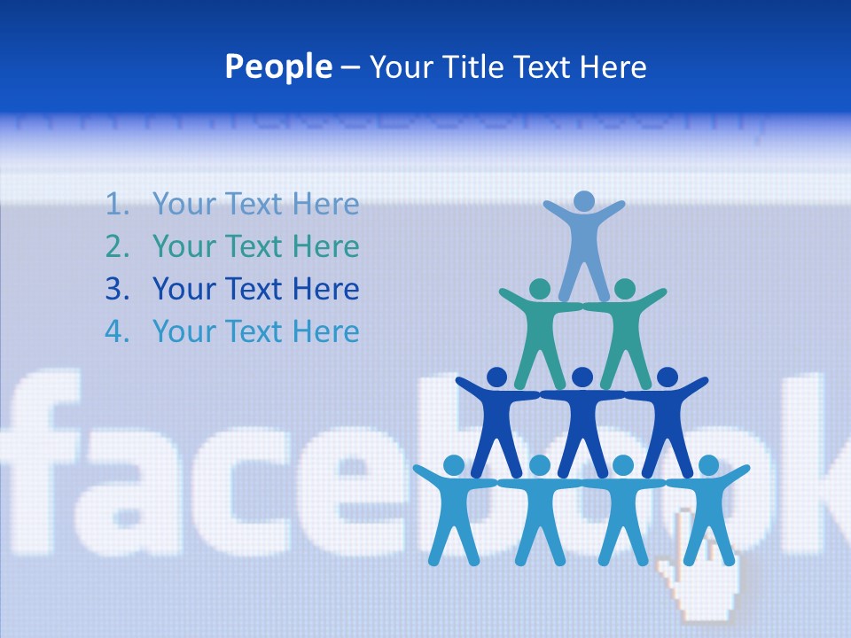 Touching Closeup Close Up PowerPoint Template