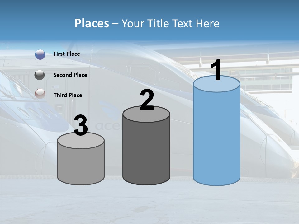 Senior  Finger White Background PowerPoint Template