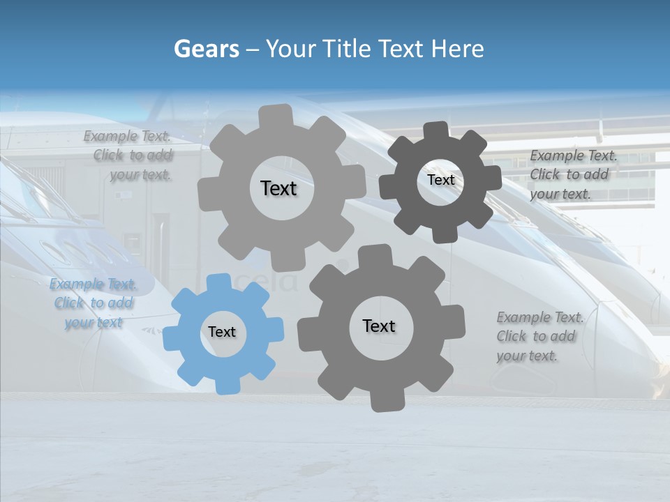 Senior  Finger White Background PowerPoint Template