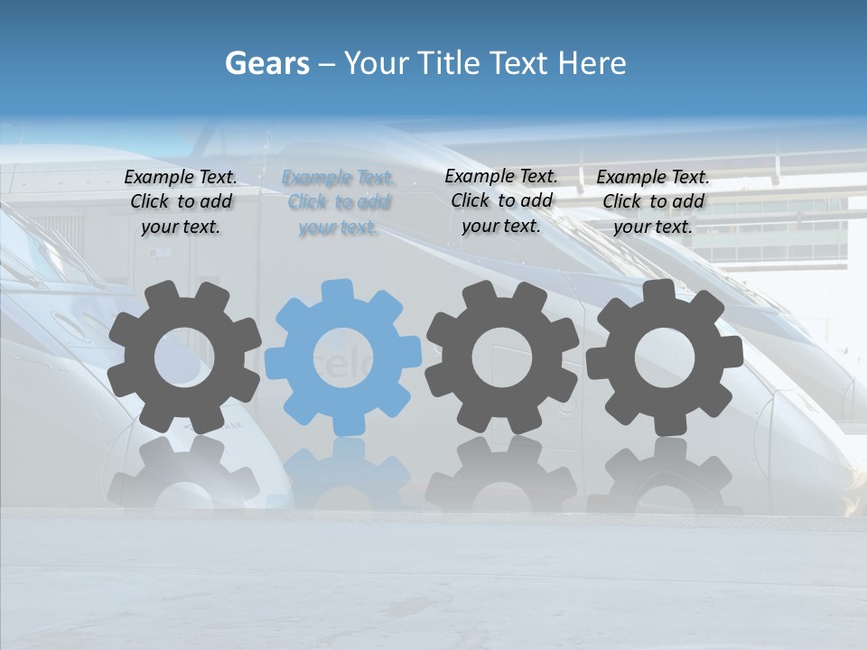 Senior  Finger White Background PowerPoint Template