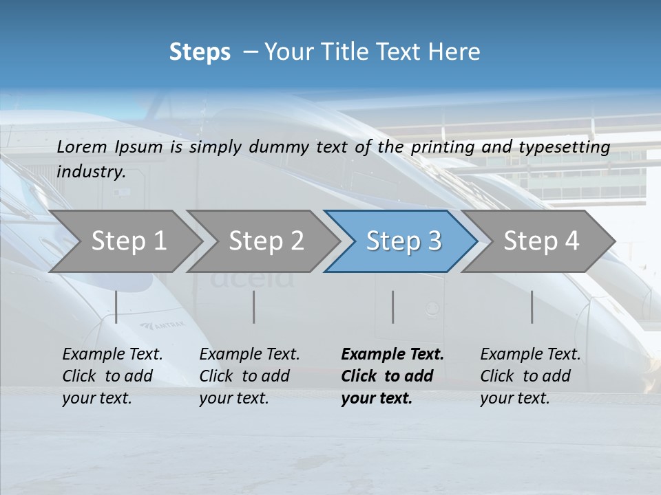 Senior  Finger White Background PowerPoint Template