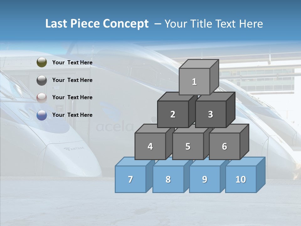 Senior  Finger White Background PowerPoint Template