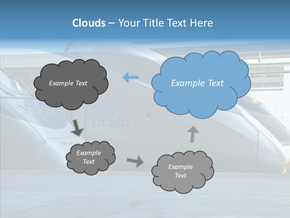 Senior  Finger White Background PowerPoint Template