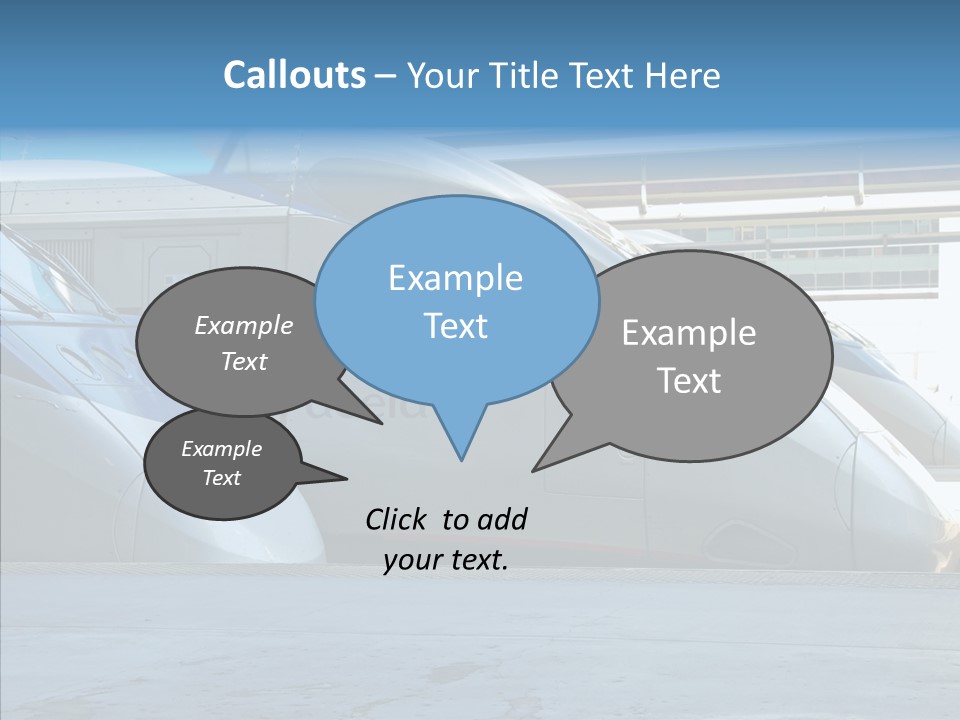 Senior  Finger White Background PowerPoint Template