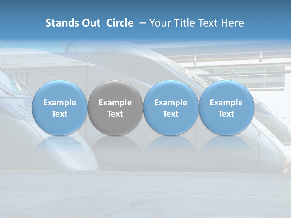 Senior  Finger White Background PowerPoint Template