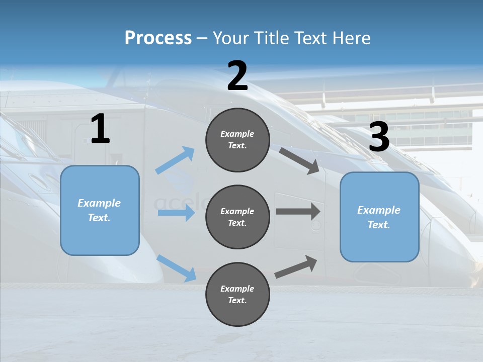 Senior  Finger White Background PowerPoint Template