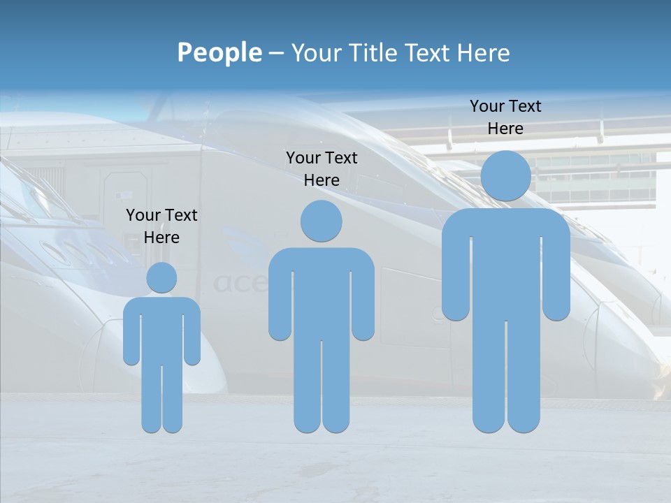 Senior  Finger White Background PowerPoint Template