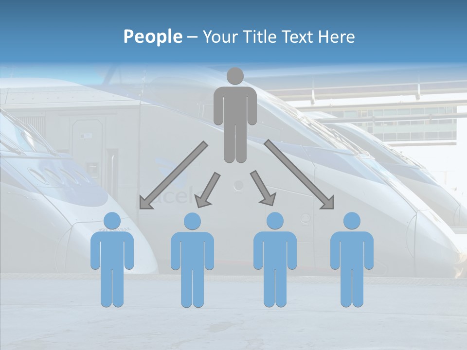 Senior  Finger White Background PowerPoint Template